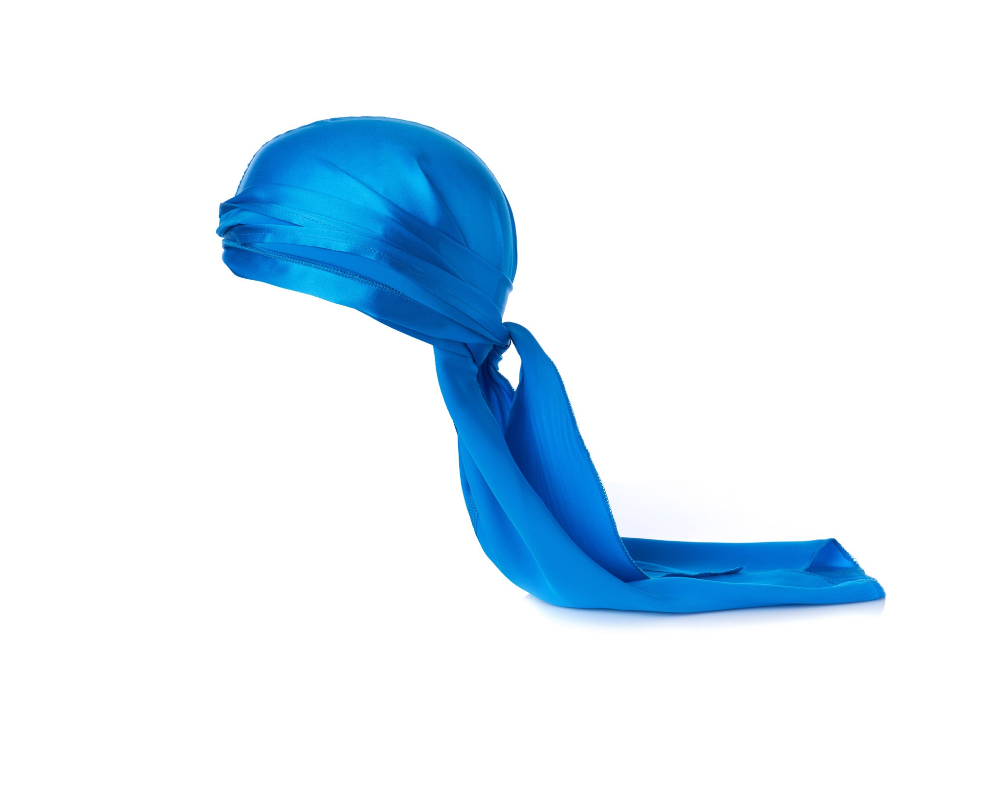 Deep Blue Silk Durag 100 Authentic Pure Silk Durag (USA made)